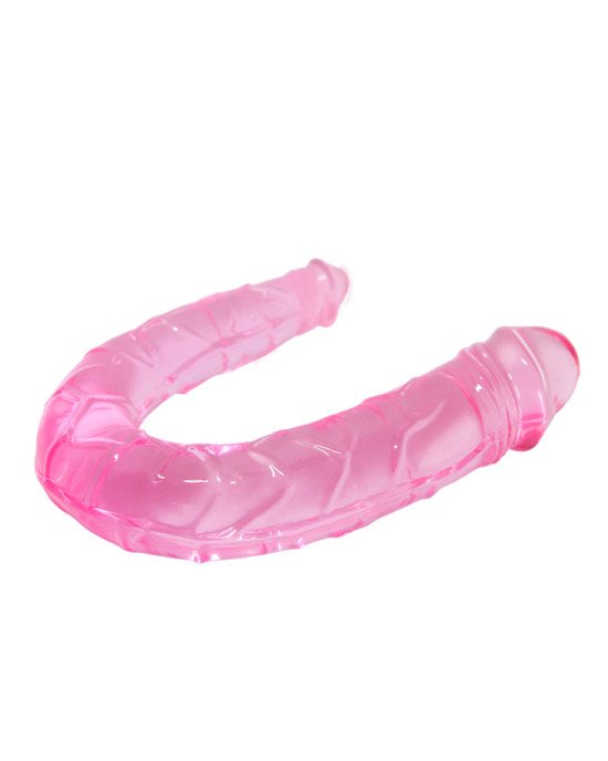 Двосторонній фалоімітатор - Double Dong Pink, 29,8 см Двосторонній фалоімітатор - Double Dong Pink, 29,8 см