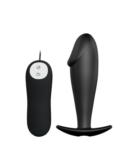 Анальна пробка - Pretty Love Special Anal Stimulation Vibrating Penis Black Анальна пробка - Pretty Love Special Anal Stimulation Vibrating Penis Black