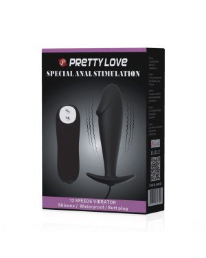 Анальна пробка - Pretty Love Special Anal Stimulation Vibrating Penis Black Анальна пробка - Pretty Love Special Anal Stimulation Vibrating Penis Black