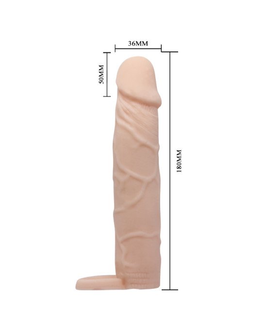 Насадка на член - Pretty Love Penis Sleeve Flesh 7 Насадка на член - Pretty Love Penis Sleeve Flesh 7