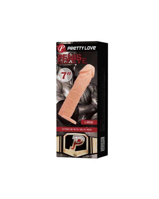 Насадка на член - Pretty Love Penis Sleeve Flesh 7 Насадка на член - Pretty Love Penis Sleeve Flesh 7