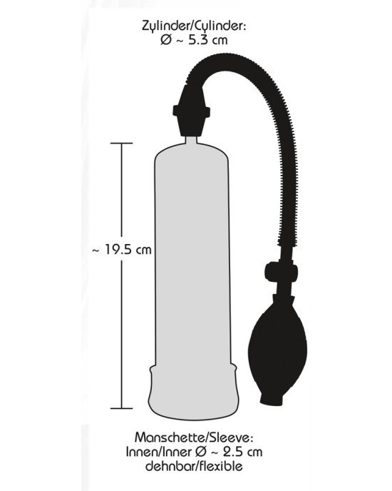 Вакуумна помпа - Penis Pump Clear Вакуумна помпа - Penis Pump Clear