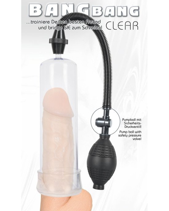 Вакуумна помпа - Penis Pump Clear Вакуумна помпа - Penis Pump Clear