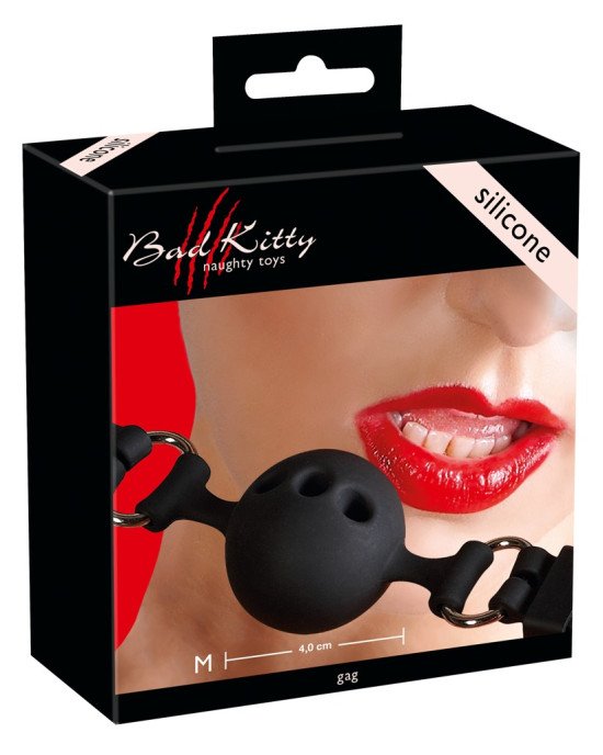Кляп - Bad Kitty Silicone Gag Medium Кляп - Bad Kitty Silicone Gag Medium