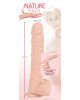 Фалоімітатор з мошонкою - Nature Skin Large Bendable Dildo Фалоімітатор з мошонкою - Nature Skin Large Bendable Dildo