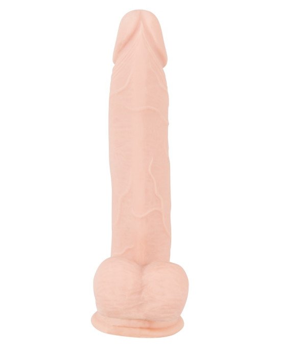 Фалоімітатор з мошонкою - Nature Skin Medium Bendable Dildo Фалоімітатор з мошонкою - Nature Skin Medium Bendable Dildo