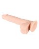 Фалоімітатор з мошонкою - Nature Skin Medium Bendable Dildo Фалоімітатор з мошонкою - Nature Skin Medium Bendable Dildo