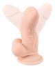 Фалоімітатор з мошонкою - Nature Skin Small Bendable Dildo Фалоімітатор з мошонкою - Nature Skin Small Bendable Dildo