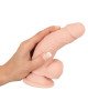 Фалоімітатор з мошонкою - Nature Skin Small Bendable Dildo Фалоімітатор з мошонкою - Nature Skin Small Bendable Dildo