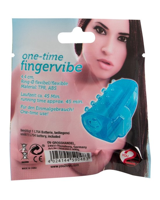 Кліторальний стимулятор - One-Time Fingervibe Кліторальний стимулятор - One-Time Fingervibe