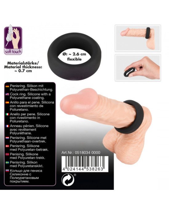 Ерекційне кільце - Black Velvets Cock Ring, 2,6 см Ерекційне кільце - Black Velvets Cock Ring, 2,6 см
