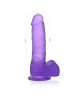 Фалоімітатор з мошонкою - Jelly Studs Crystal Dildo Medium 7 Фалоімітатор з мошонкою - Jelly Studs Crystal Dildo Medium 7