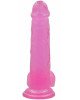 Фалоімітатор з мошонкою - Jelly Studs Crystal Dildo Large 8 Фалоімітатор з мошонкою - Jelly Studs Crystal Dildo Large 8