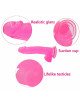 Фалоімітатор з мошонкою - Jelly Studs Crystal Dildo Large 8 Фалоімітатор з мошонкою - Jelly Studs Crystal Dildo Large 8