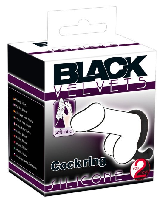 Ерекційне кільця - Black Velvets Cock RIng Ерекційне кільця - Black Velvets Cock RIng