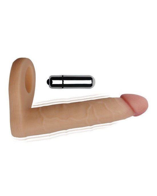 Насадка для подвійного проникнення - The Ultra Soft Double Vibrating 6.25 Насадка для подвійного проникнення - The Ultra Soft Double Vibrating 6.25