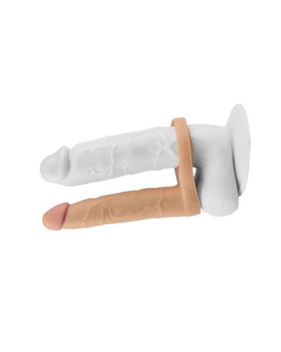 Насадка для подвійного проникнення - The Ultra Soft Double Vibrating 6.25 Насадка для подвійного проникнення - The Ultra Soft Double Vibrating 6.25