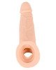 Насадка на член - Nature Skin Penis Sleeve With Extension Насадка на член - Nature Skin Penis Sleeve With Extension