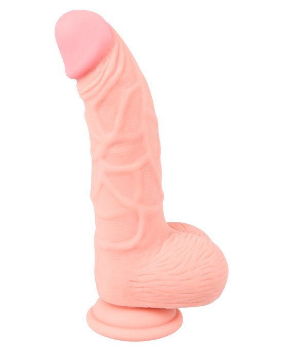 Фалоімітатор з мошонкою - Medical Silicone Dildo, 20 см Фалоімітатор з мошонкою - Medical Silicone Dildo, 20 см