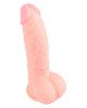 Фалоімітатор з мошонкою - Medical Silicone Dildo, 20 см Фалоімітатор з мошонкою - Medical Silicone Dildo, 20 см