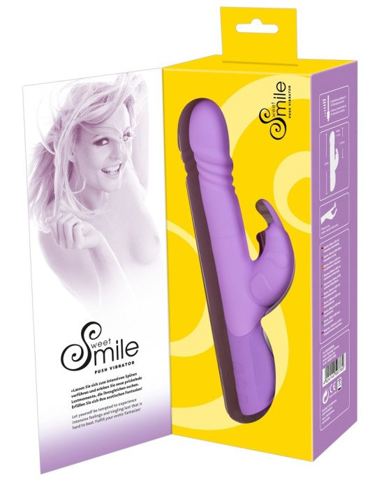 Hi-tech вібратор - Sweet Smile Push Vibrator
