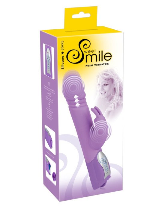 Hi-tech вібратор - Sweet Smile Push Vibrator