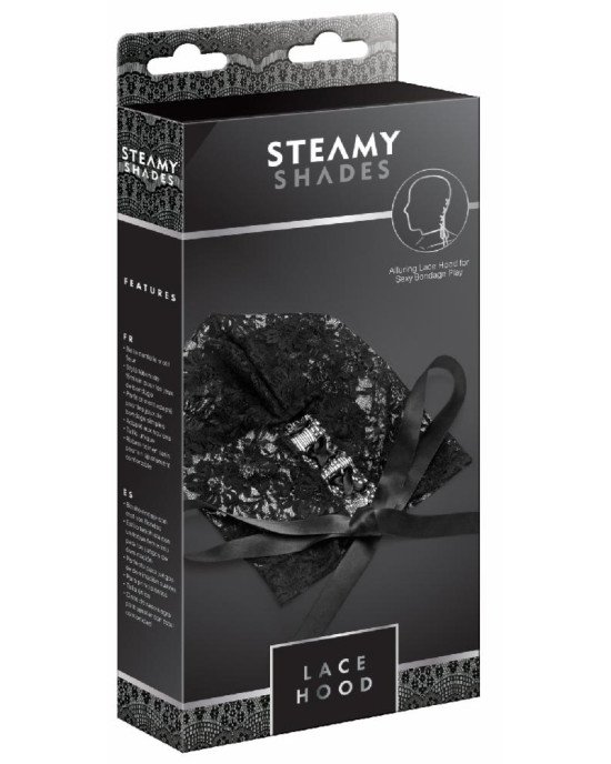 Маска - STEAMY SHADES Lace Hood Маска - STEAMY SHADES Lace Hood