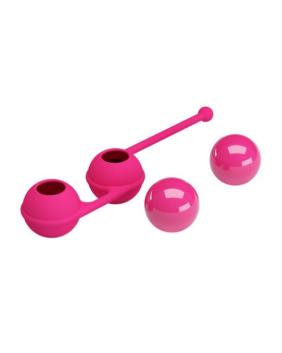 Вагінальні кульки - Pretty Love Kegel Tighten Up III Pink Вагінальні кульки - Pretty Love Kegel Tighten Up III Pink
