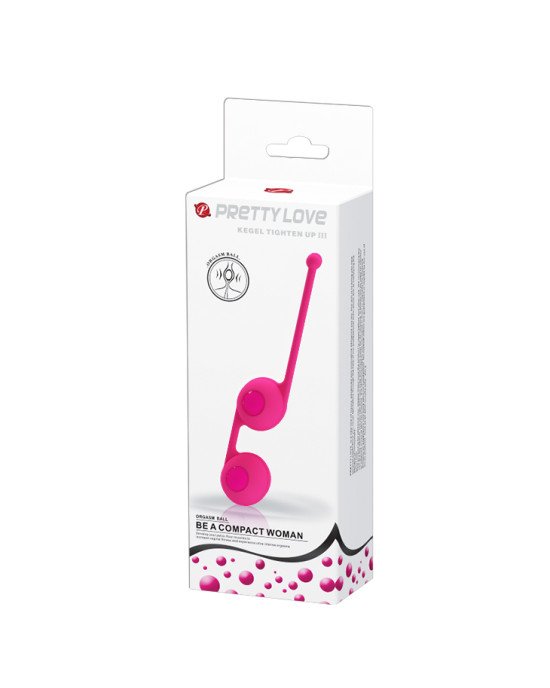 Вагінальні кульки - Pretty Love Kegel Tighten Up III Pink Вагінальні кульки - Pretty Love Kegel Tighten Up III Pink