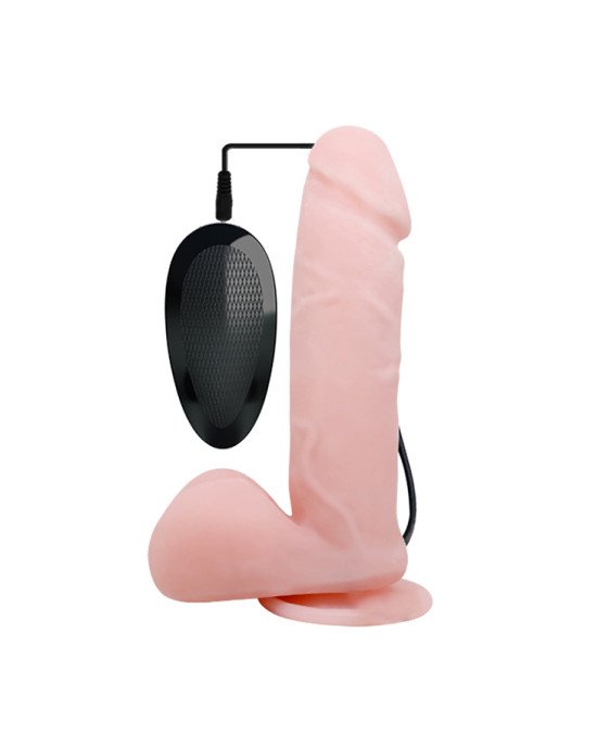 Вібратор - Oliver Vibrating Dildo Flesh