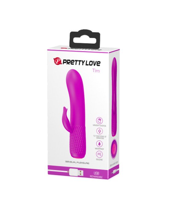 Вібратор - Pretty Love Tim Vibrator Purple Вібратор - Pretty Love Tim Vibrator Purple