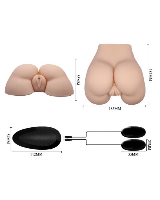 Мастурбатор - Crazy Bull Exact Full Size Replica Vagina And Anal Мастурбатор - Crazy Bull Exact Full Size Replica Vagina And Anal