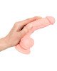 Фалоімітатор з мошонкою - Medical Silicone Dildo, 21 см Фалоімітатор з мошонкою - Medical Silicone Dildo, 21 см