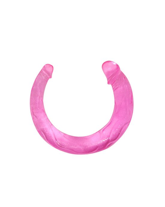Двосторонній фалоімітатор - Double Dones Dildo Pink Двосторонній фалоімітатор - Double Dones Dildo Pink