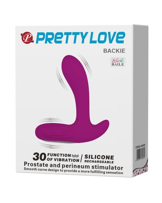 Массажер простаты - Pretty Love Beckie Prostate Stimulator Black