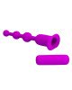 Вібратор - Pretty Love Hermosa Anal Beads Purple Вібратор - Pretty Love Hermosa Anal Beads Purple