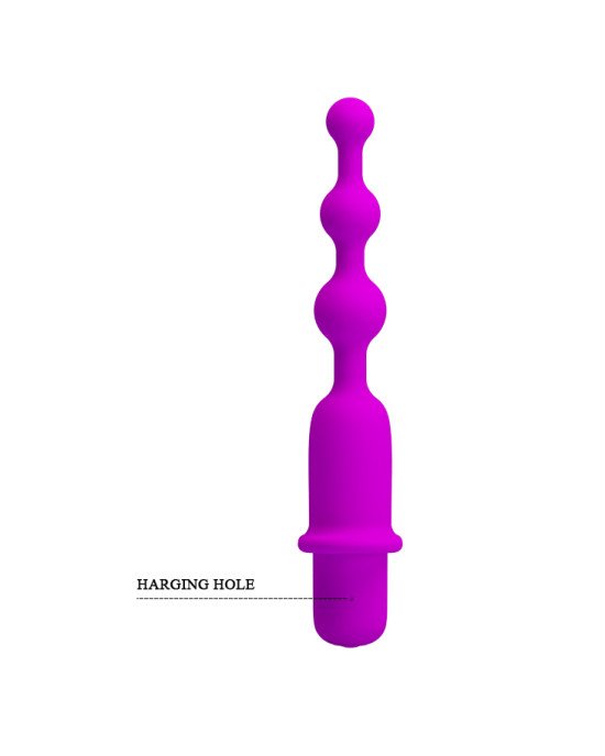 Вібратор - Pretty Love Hermosa Anal Beads Purple Вібратор - Pretty Love Hermosa Anal Beads Purple