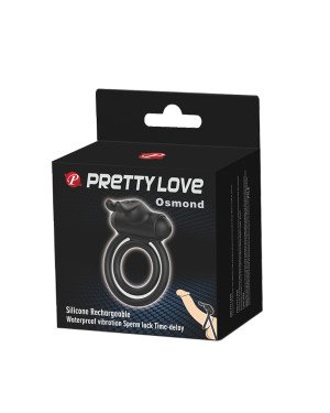 Ерекційне кільце - Pretty Love Osmond Cock Ring Black Ерекційне кільце - Pretty Love Osmond Cock Ring Black