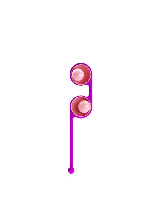 Вагінальні кульки - Pretty Love Kegel Tighten Up III Purple Вагінальні кульки - Pretty Love Kegel Tighten Up III Purple