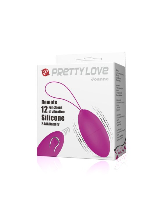 Віброяйце - Pretty Love Joanne Vibrating Egg Purple
