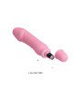 Вібратор - Pretty Love Stev Vibrator Light Pink Вібратор - Pretty Love Stev Vibrator Light Pink