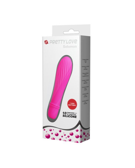 Вібратор - Pretty Love Solomon Vibrator Pink Вібратор - Pretty Love Solomon Vibrator Pink