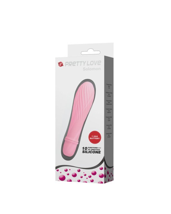Вібратор - Pretty Love Solomon Vibrator Light Pink