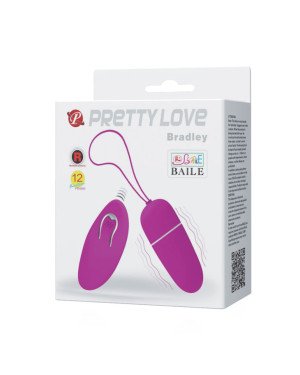 Віброяйце - Pretty Love Bradley Vibrating Egg Purple Віброяйце - Pretty Love Bradley Vibrating Egg Purple