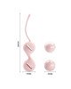 Вагінальні кульки - Pretty Love Kegel Tighten Up I Balls Flesh Вагінальні кульки - Pretty Love Kegel Tighten Up I Balls Flesh