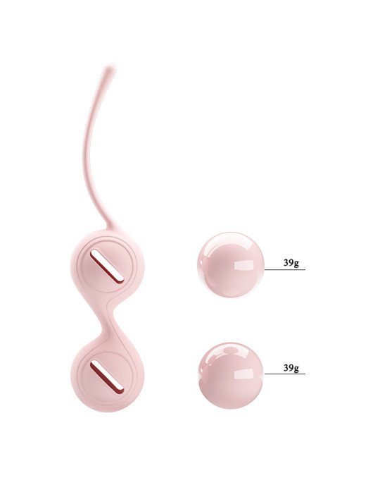 Вагінальні кульки - Pretty Love Kegel Tighten Up I Balls Flesh Вагінальні кульки - Pretty Love Kegel Tighten Up I Balls Flesh