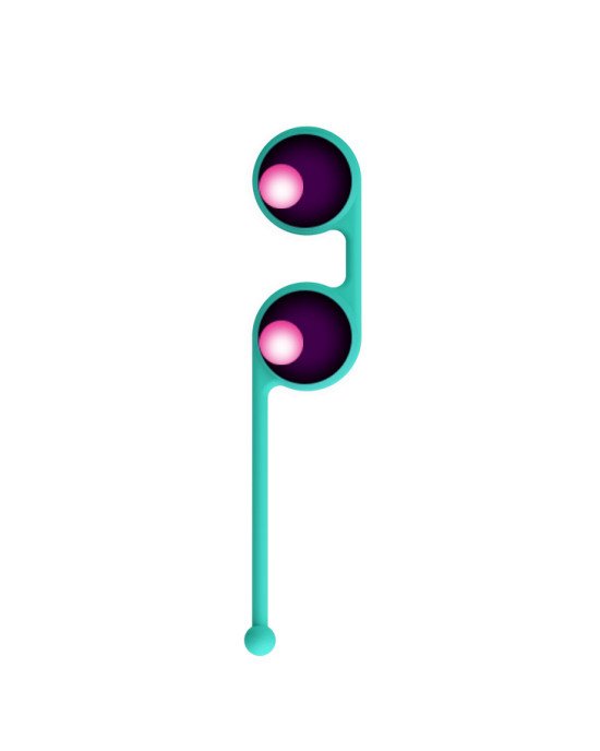 Вагінальні кульки - Pretty Love Kegel Tighten Up II Green Вагінальні кульки - Pretty Love Kegel Tighten Up II Green