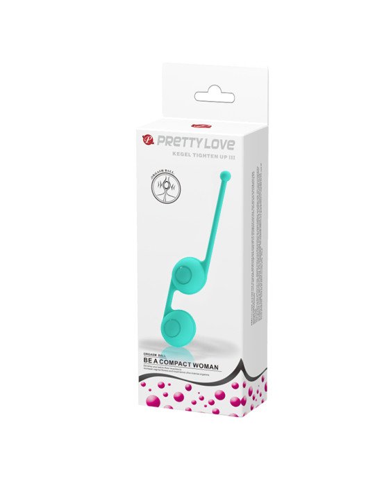 Вагінальні кульки - Pretty Love Kegel Tighten Up II Green Вагінальні кульки - Pretty Love Kegel Tighten Up II Green