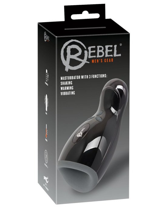 Мастурбатор - Rebel Masturbator with 3 function Мастурбатор - Rebel Masturbator with 3 function