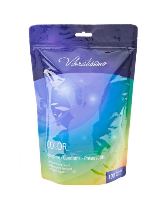 Презервативи - Vibratissimo Color, 100 шт. Презервативи - Vibratissimo Color, 100 шт.